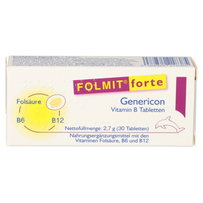 FOLMIT forte Genericon Vitamin B Tabletten